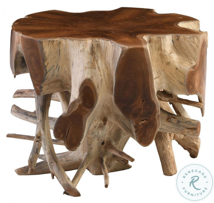 Groot Brown Accent Table