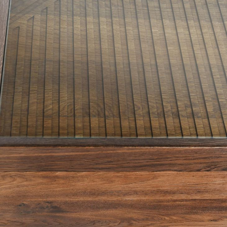 Santa Barbara Honey Square Coffee Table
