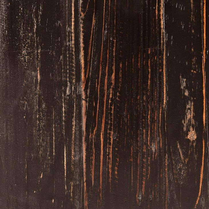 Anton Black and Natural Rectangular Coffee Table with 4 Drawers