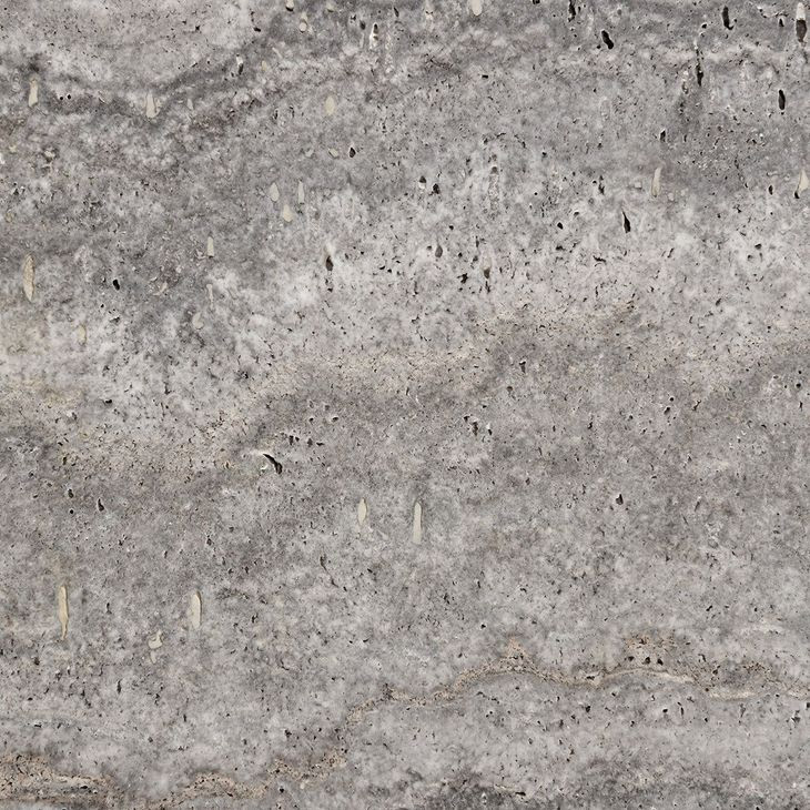 Becky Timeworn Cream and Gray Round Travertine Top Coffee Table