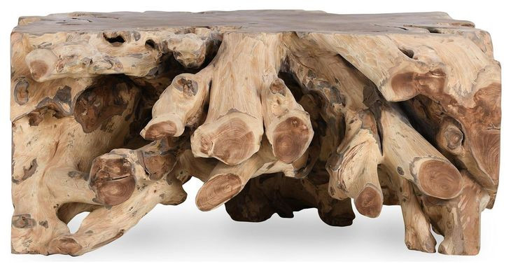 Cypress Natural Square Coffee Table