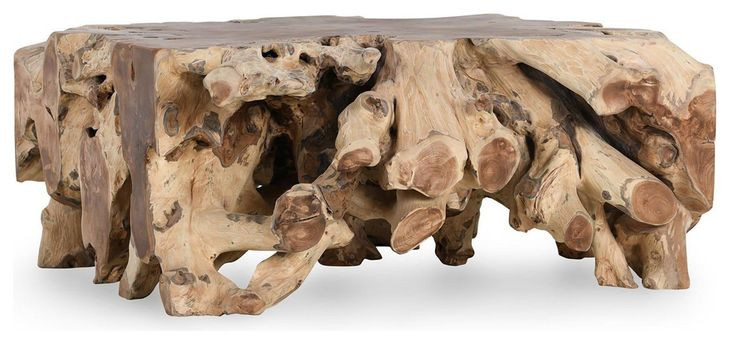 Cypress Natural Square Coffee Table