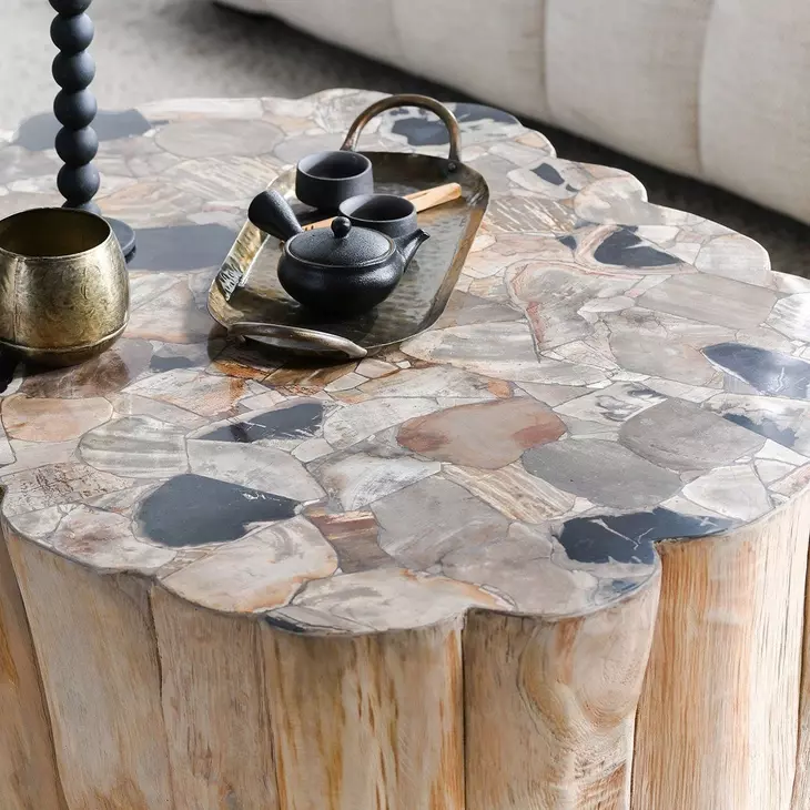 Norwest Natural Free Form Coffee Table