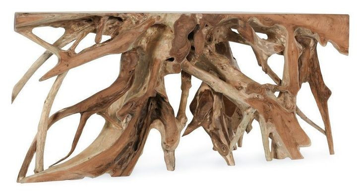 Cypress Natural 70" Free Form Console Table