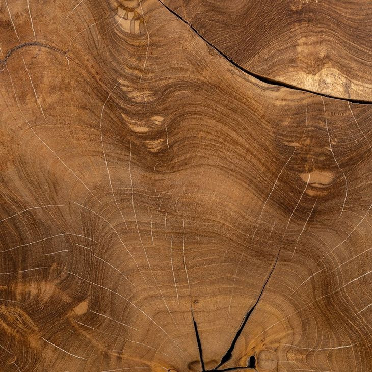 Rhea Natural Round Coffee Table