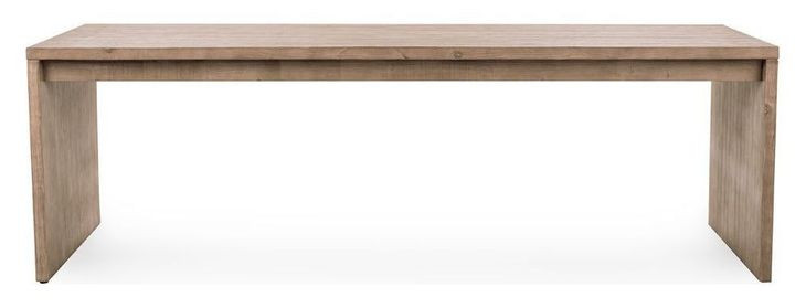 Nalani Natural 94" Rectangular Dining Table