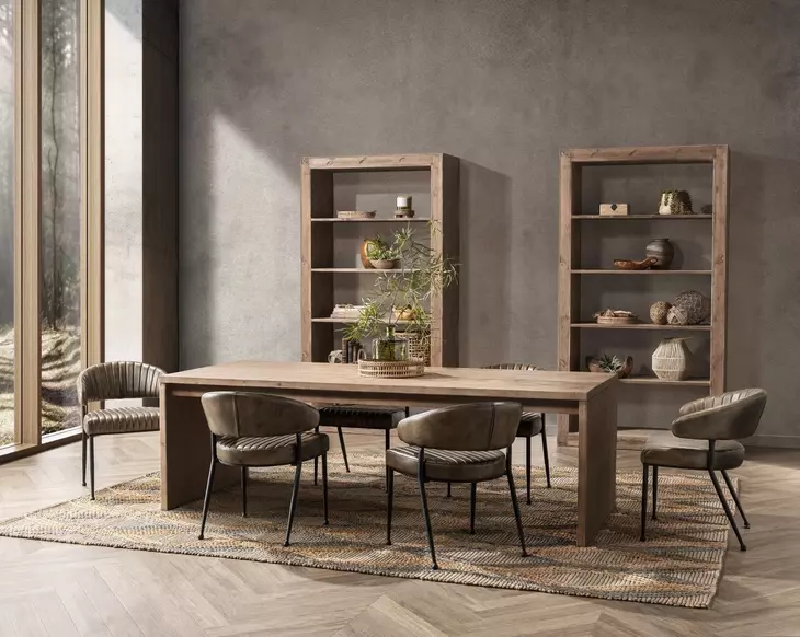 Nalani Natural 94" Rectangular Dining Table