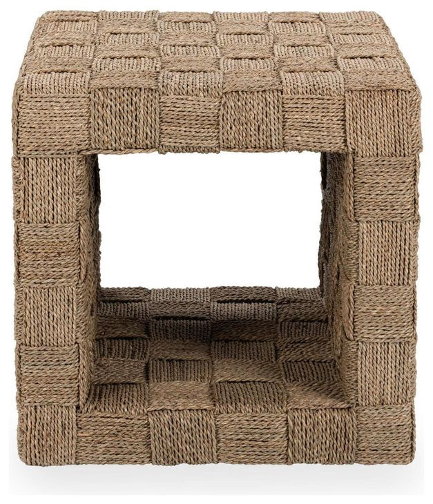 Neyla Natural Square End Table