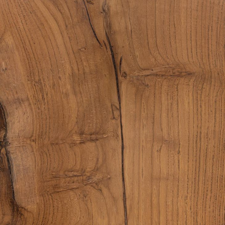 Rhea Natural Square Accent Table