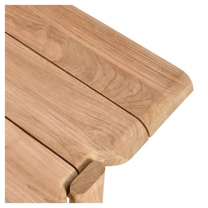Aston Natural 94" Rectangular Outdoor Dining Table