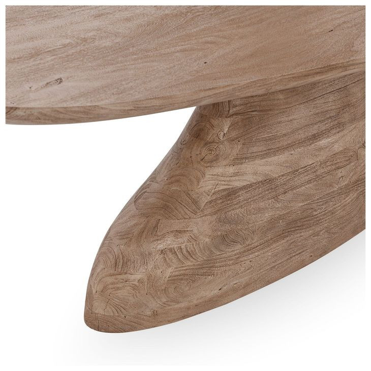 Amra Sandstone Greige 94" Oval Dining Table