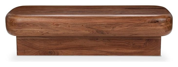 Craig Acorn Brown Rectangular Coffee Table