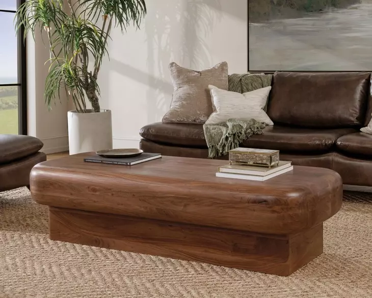 Craig Acorn Brown Rectangular Coffee Table From Classic Home