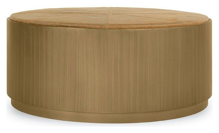 Evan Sedona Brown Round Coffee Table