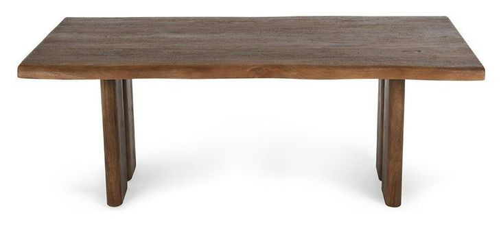 Holmes Artisan Brown 80" Rectangular Dining Table