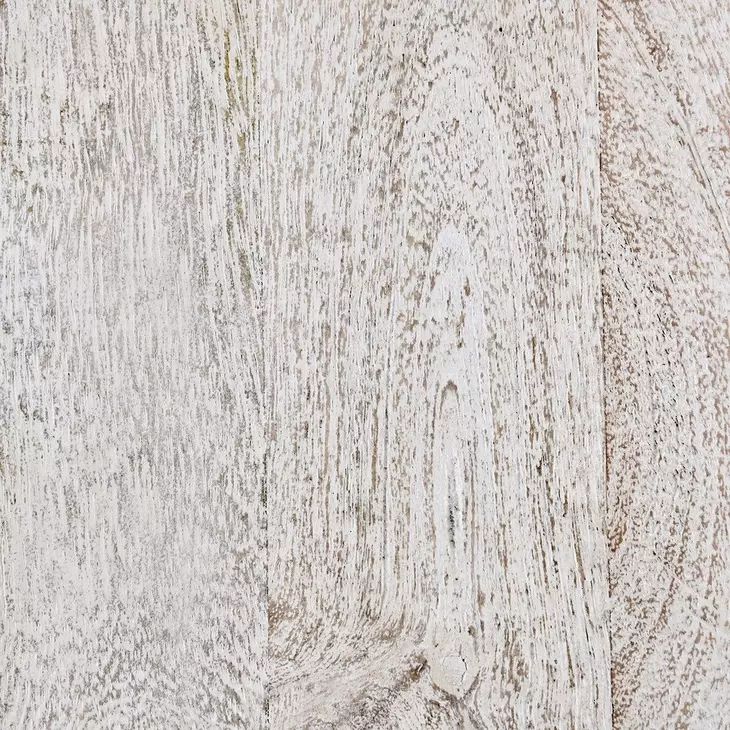 Norwood Coastal White Round End Table