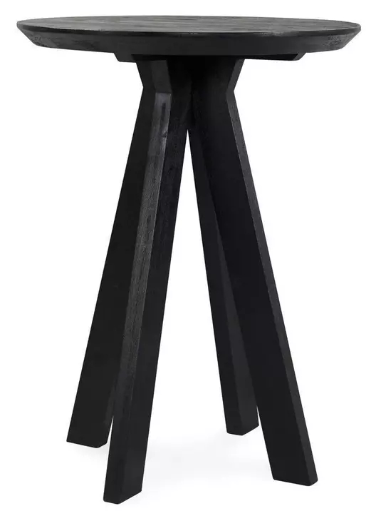 Rodrigo Black 32" Round Bar Table