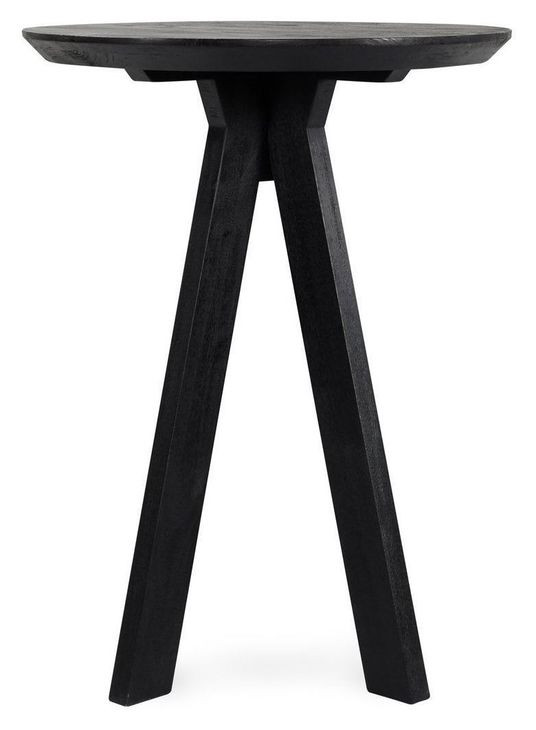 Rodrigo Black 32" Round Bar Table