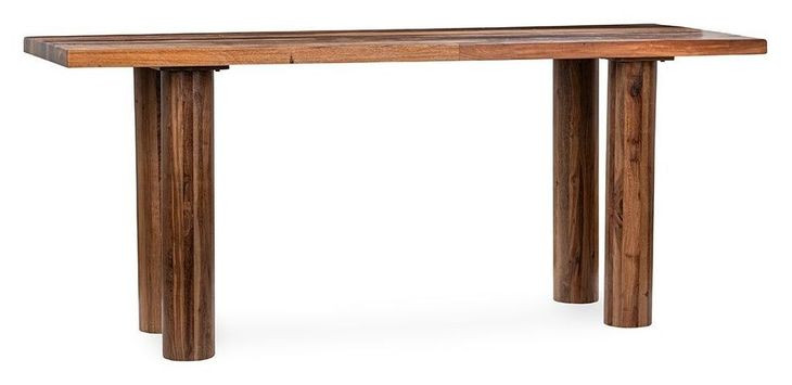 Alto Rustic Brown 86" Rectangular Counter Height Table