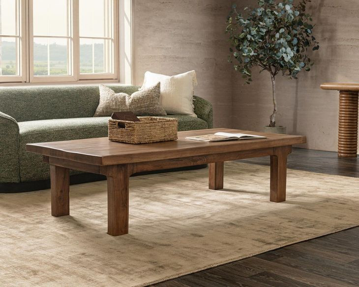 Carmel Earthy Terra Rectangular Coffee Table