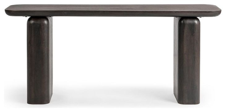 Milan Truffle Roast Rectangular Console Table