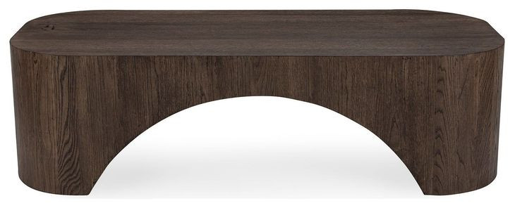 Randall Rustwood Brown Rectangular Coffee Table