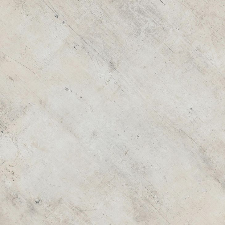 Aspen Distressed Brown and Weathered Chalk 47" Round Concrete Top Dining Table