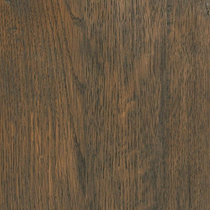 Troy Suede Brown Square End Table