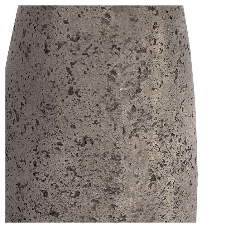 Collins Dark Gray 19" Round Outdoor Concrete Top Accent Table