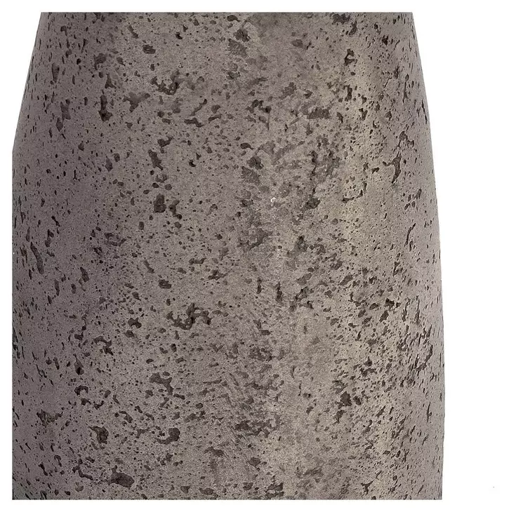 Collins Dark Gray 19" Round Outdoor Concrete Top Accent Table