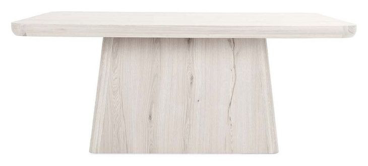 Orlando Milk White 71" Rectangular Dining Table