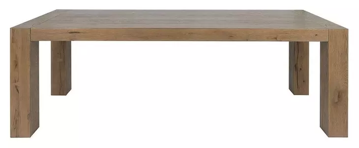Kingston Cafe Brown 89" Rectangular Dining Table