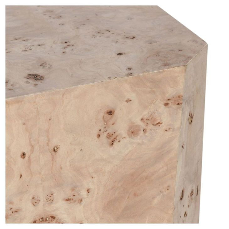 Avena Natural Square End Table