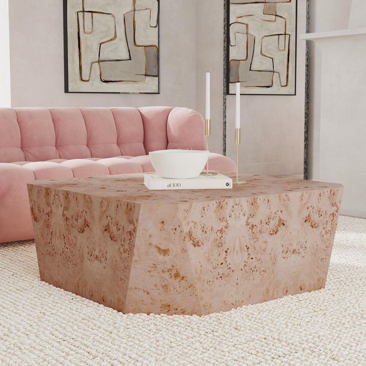 Avena Natural Square Coffee Table