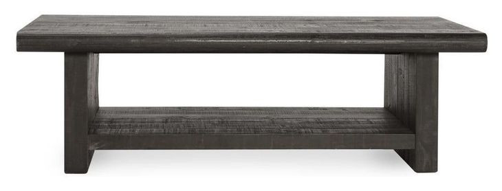 Larson Carbon Black Rectangular Coffee Table