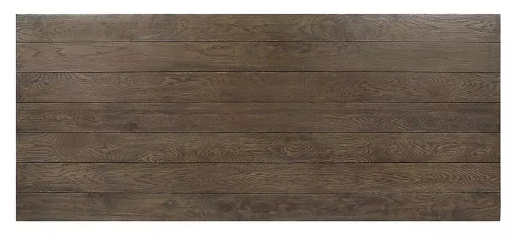 Duncan Suede Brown and Carbon Black 90" Rectangular Dining Table