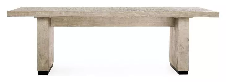 Lynx Antique White 94" Rectangular Dining Table