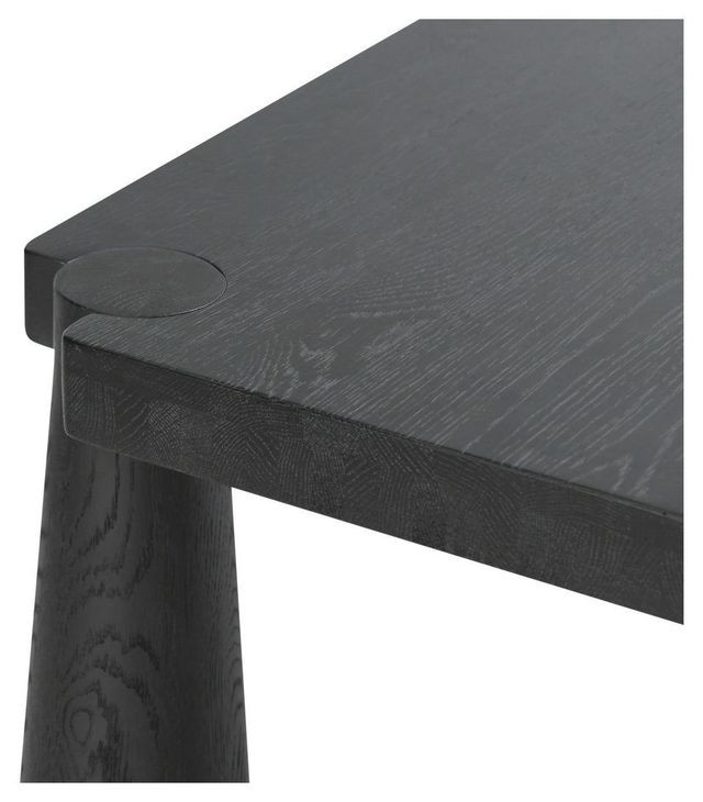 Atrop Ink Black 102" Rectangular Dining Table