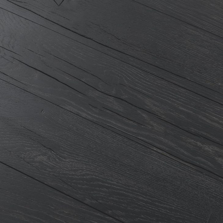 Bristol Aged Black Square End Table