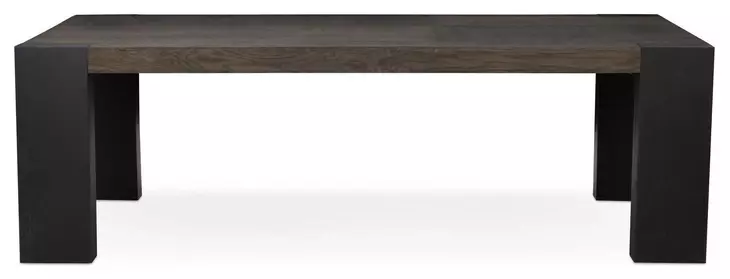 Deaven Toasted Brown 94" Rectangular Dining Room Set
