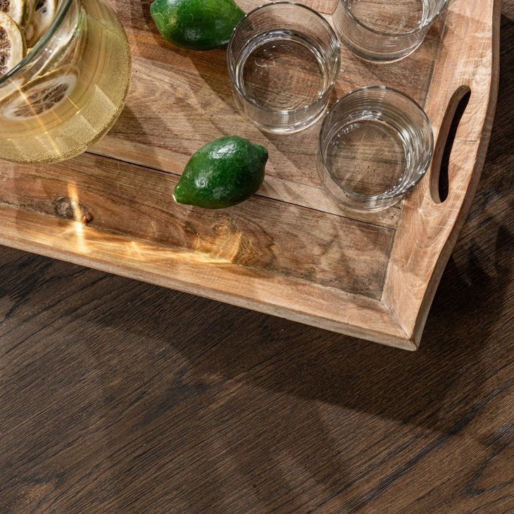 Deaven Toasted Brown 94" Rectangular Dining Table