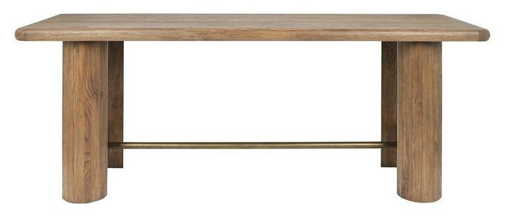 Tacoma Tawny Brown 92" Rectangular Counter Height Table