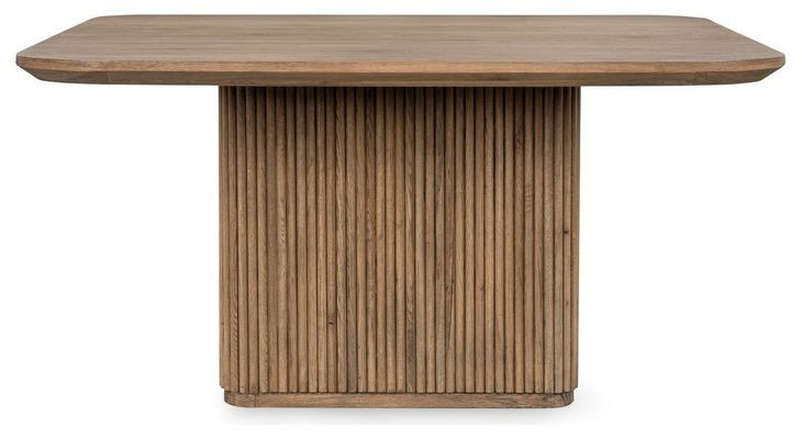 Vander Tawny Brown 60" Square Dining Table