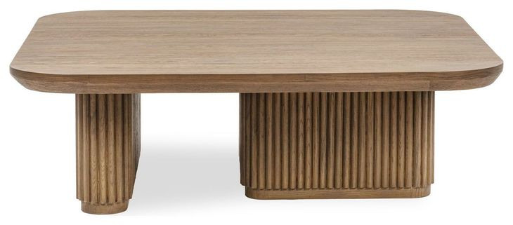 Vander Tawny Brown Square Coffee Table