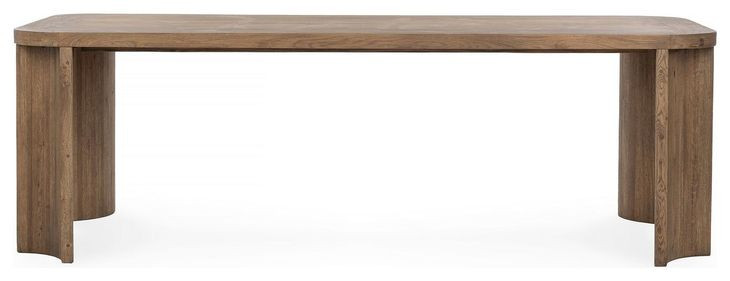 Labelle Tan Oak 92" Rectangular Dining Table