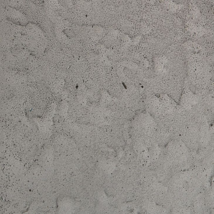 Sania Athena Gray Round Outdoor Concrete Top Accent Table