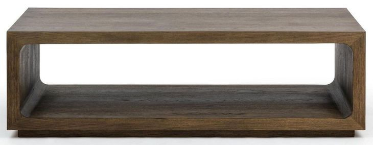 London Soft Cocoa Rectangular Coffee Table From Classic Home | Coleman ...
