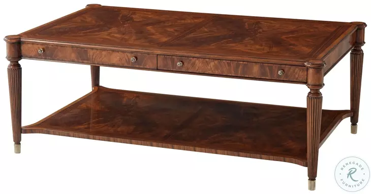 Plymouth Grove Grosvenor 54" Rectangular Cocktail Table