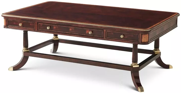 English Cabinet Maker Southampton and Light Shropshire Alderley Cocktail Table