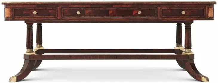 English Cabinet Maker Southampton and Light Shropshire Rectangular Alderley Occasional Table Set